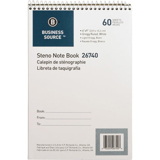 Business Source Steno Notebook