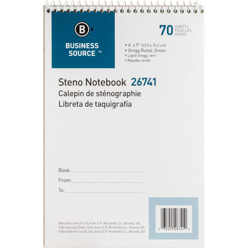 Business Source Steno Notebook