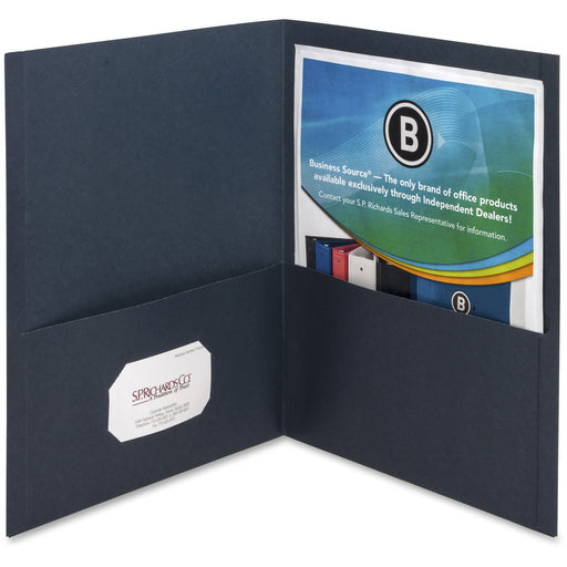 Business Source Letter Recycled Pocket Folder