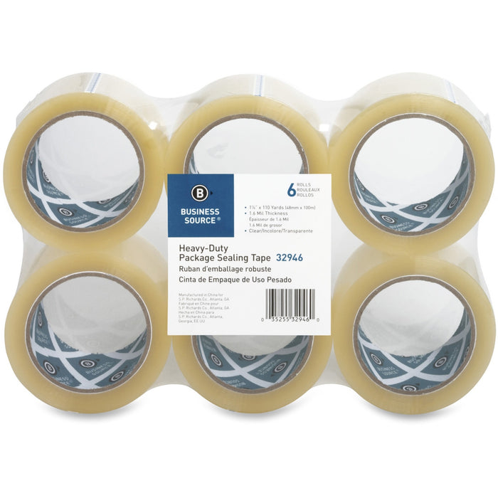 Business Source Heavy-duty Packaging/Sealing Tape