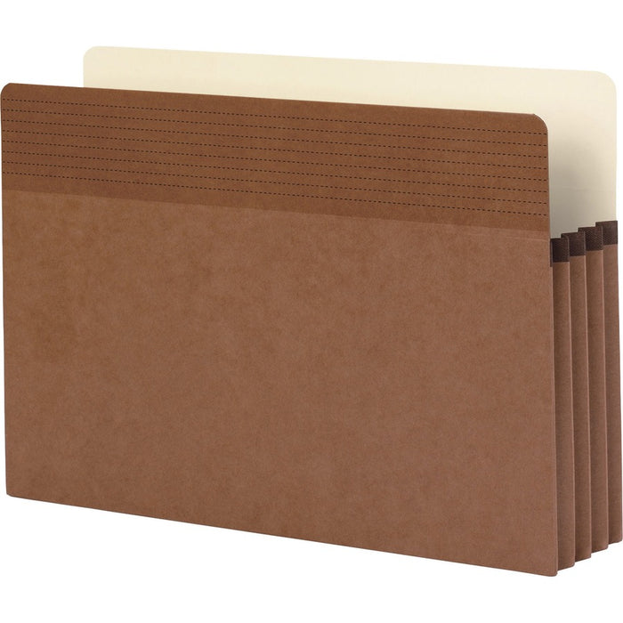 Business Source Straight Tab Cut Legal Recycled File Pocket