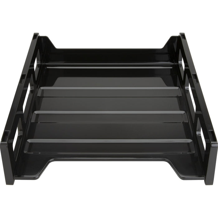 Business Source Front-Load Stackable Letter Tray