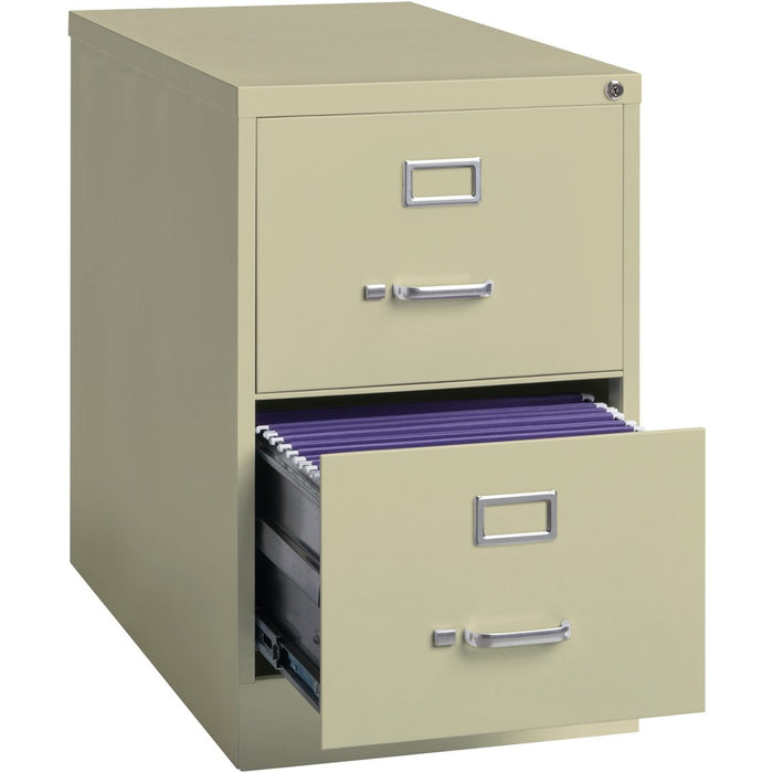 Lorell Vertical File Cabinet - 2-Drawer