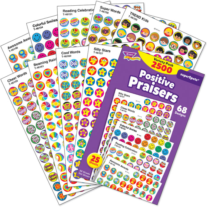 Trend superSpots Positive Praisers Stickers