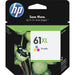 HP 61XL (CH564WN) Original Inkjet Ink Cartridge - Cyan, Magenta, Yellow - 1 Each