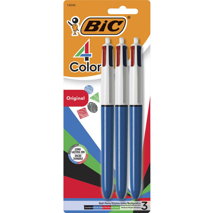 BIC 4-Color Retractable Ball Pen