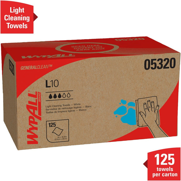 Wypall L10 Light Cleaning Towels