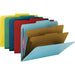 Smead Premium Pressboard Classification Folders with SafeSHIELD® Coated Fastener Technology