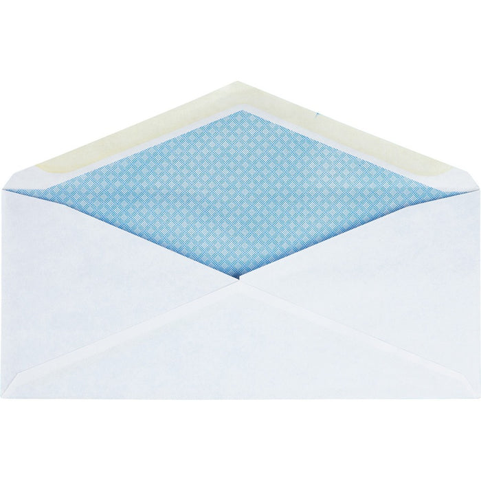 Business Source No.10 Regular Tint Security Envelopes