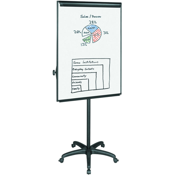 MasterVision Basic Mobile Presentation Easel