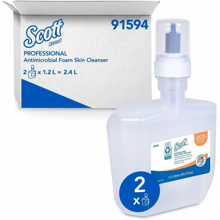 Scott Antimicrobial Foam Skin Cleanser