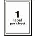 Avery® TrueBlock Permanent Shipping Labels