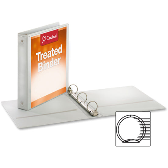 Cardinal ClearVue Locking Round-ring Treated Binder