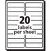 Avery® Easy Peel Return Address Labels