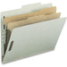 Nature Saver 2/5 Tab Cut Letter Recycled Classification Folder