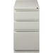 Lorell Mobile File Pedestal - 3-Drawer