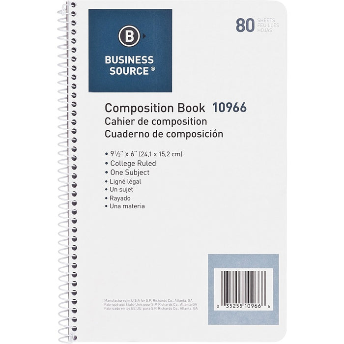 Business Source College Ruled Composition Books