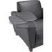 Lorell Reception Seating Chair with Tablet