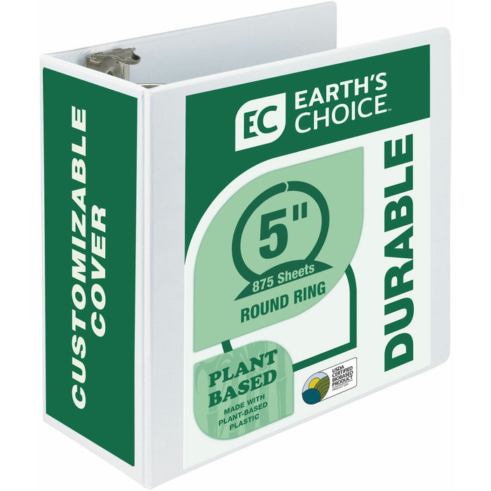 Samsill Earth's Choice Plant-based Durable View Binder