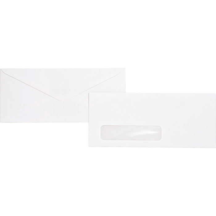 Business Source No. 10 Diagonal Seam Window Envelopes