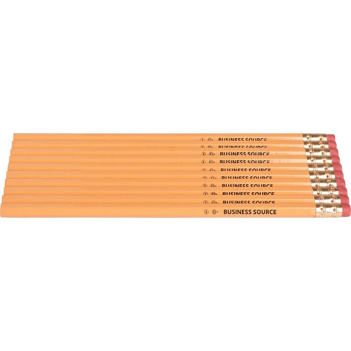 Business Source Woodcase No. 2 Pencils