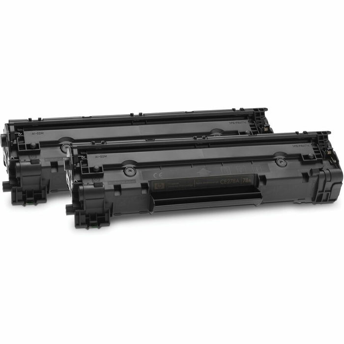 HP 78A 2-pack Black Original LaserJet Toner Cartridges