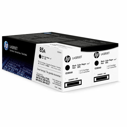 HP 85A 2-pack Black Original LaserJet Toner Cartridges