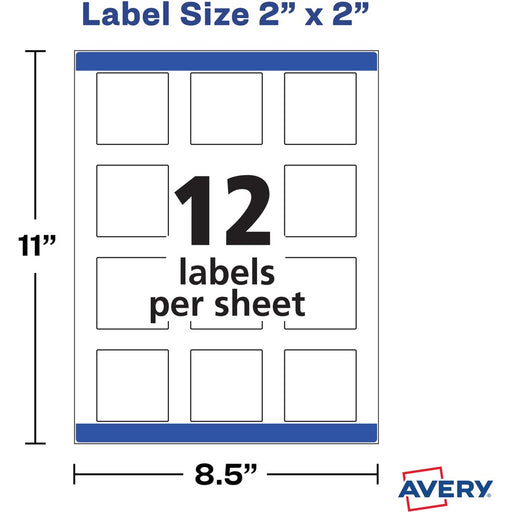 Avery® Easy Peel Sure Feed Labels - Print-to-the-Edge