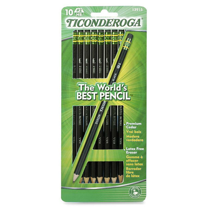 Ticonderoga No. 2 HB Pencils