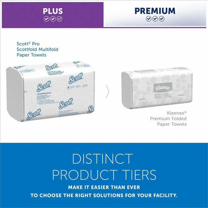 Scott Pro Scottfold Multifold Paper Towels with Absorbency Pockets