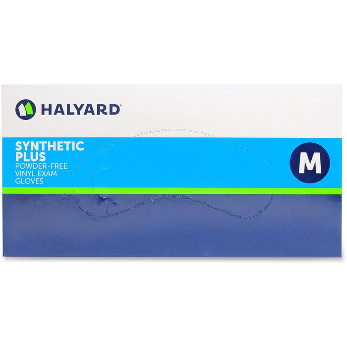 Halyard Synthetic Plus PF Vinyl Exam Gloves