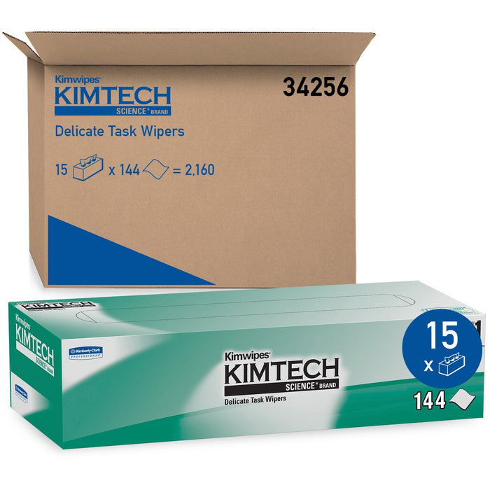 KIMTECH Science Kimwipes Delicate Task Wipers - Pop-Up Box