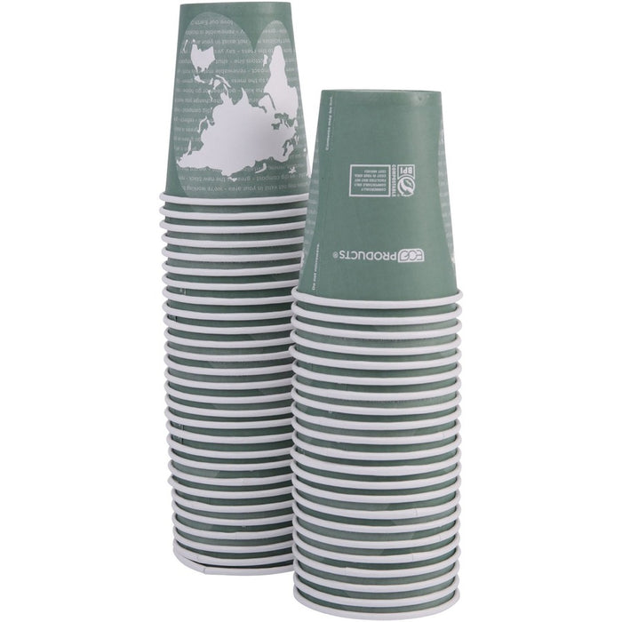 Eco-Products 12 oz World Art Hot Beverage Cups