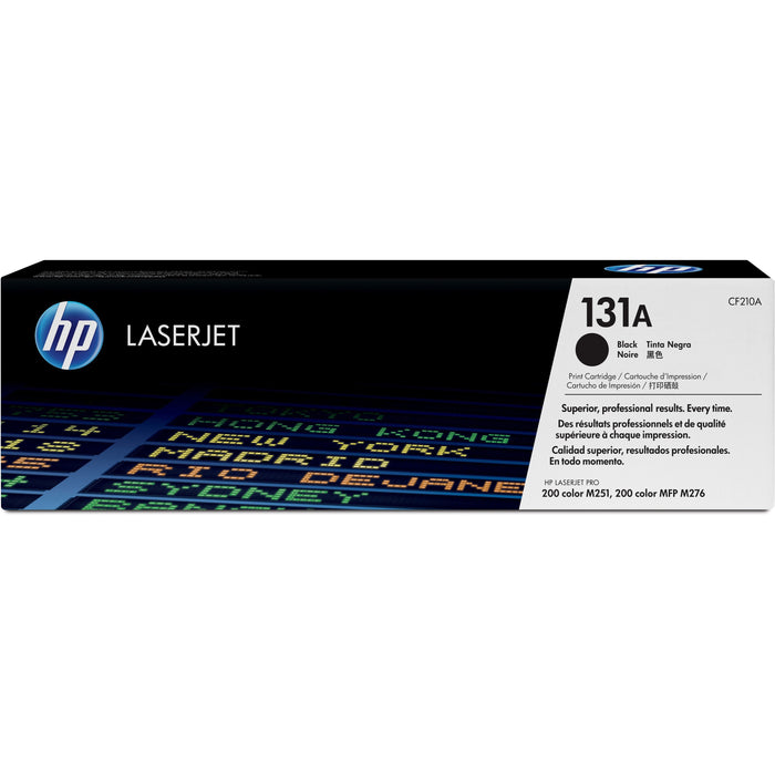 HP 131A (CF210A) Original Laser Toner Cartridge - Single Pack - Black - 1 Each