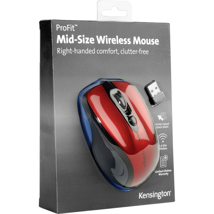 Kensington Pro Fit Mid-Size Wireless Mouse