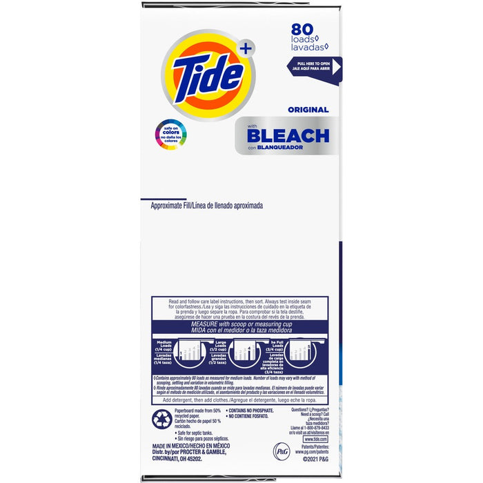 Tide Vivid Plus Bleach Detergent