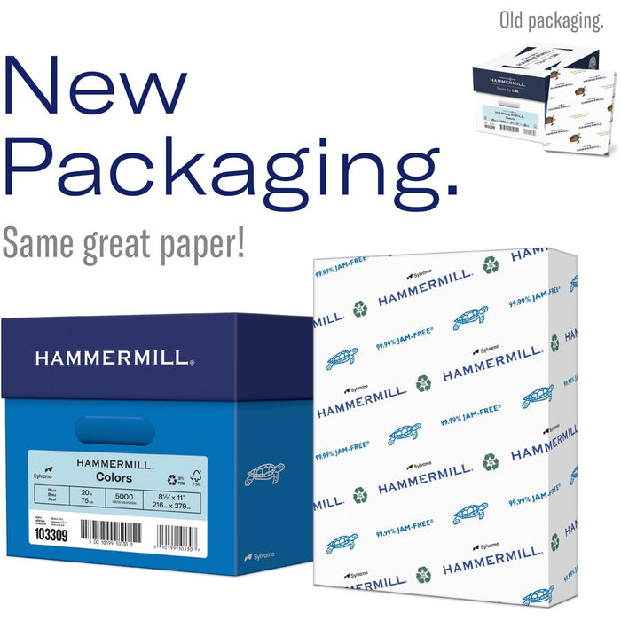 Hammermill Colors Recycled Copy Paper - Canary