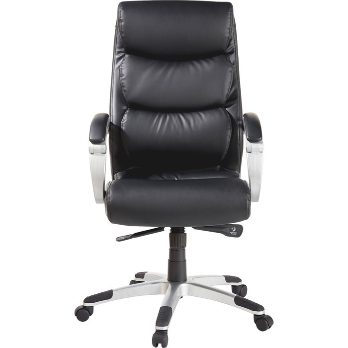 Lorell Executive Bonded Leather High-back Chair