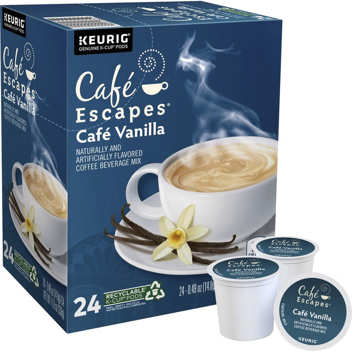 Café Escapes® K-Cup Café Vanilla Coffee