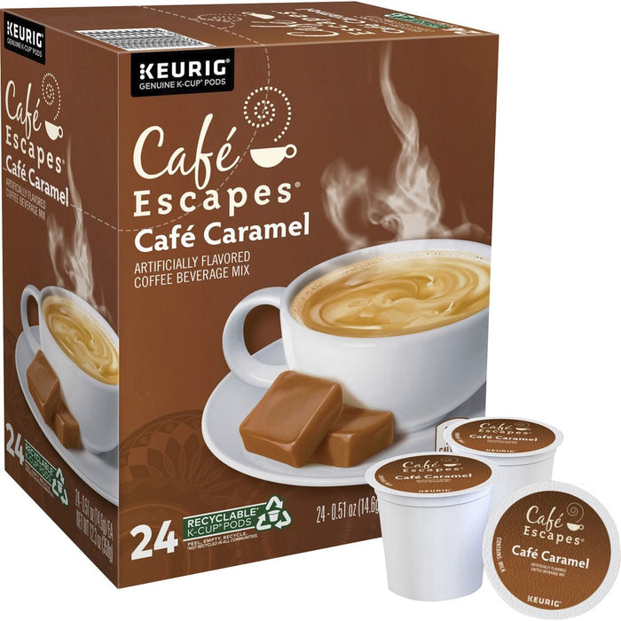 Café Escapes® K-Cup Café Caramel Coffee