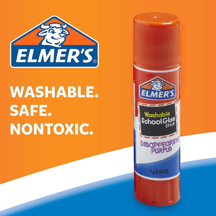 Elmer's Disappearing Purple School Glue Sticks