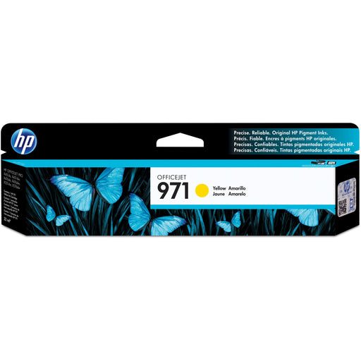 HP 971 (CN624AM) Original Standard Yield Inkjet Ink Cartridge - Single Pack - Yellow - 1 Each