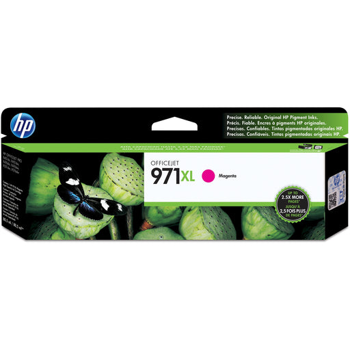 HP 971XL (CN627AM) Original High Yield Inkjet Ink Cartridge - Single Pack - Magenta - 1 Each