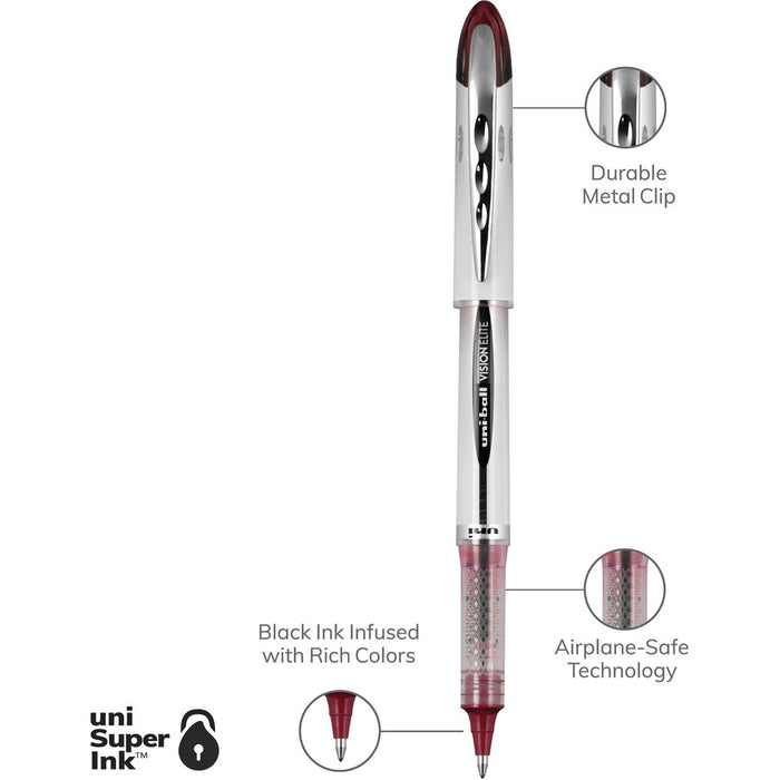 uniball Vision Elite BLX Rollerball Pens