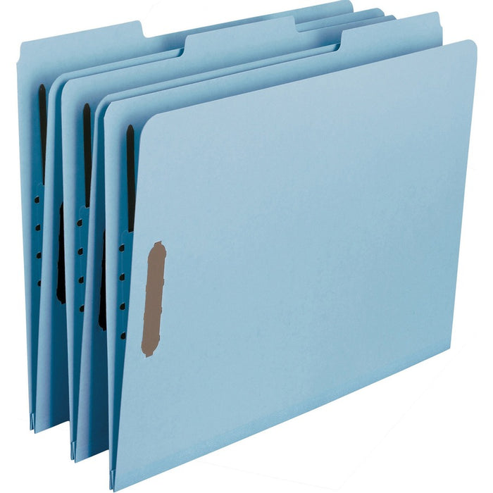 Smead 1/3 Tab Cut Letter Recycled Fastener Folder