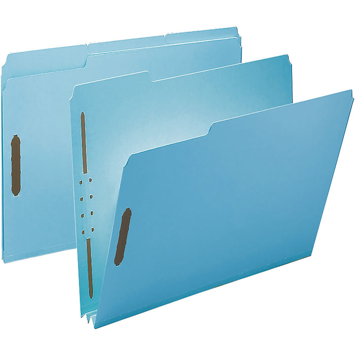 Smead 1/3 Tab Cut Letter Recycled Fastener Folder