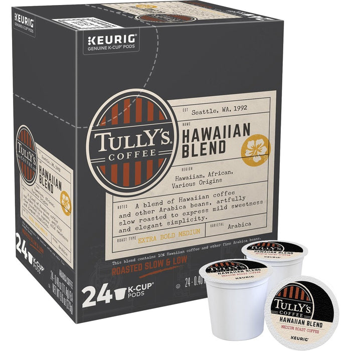 Tully's® Coffee K-Cup Hawaiian Blend Coffee
