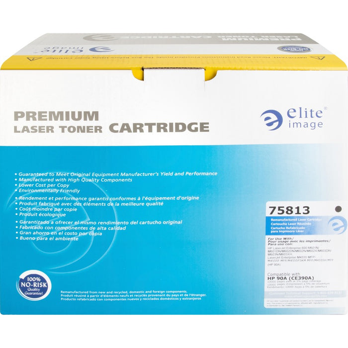 Elite Image Remanufactured Toner Cartridge - Alternative for HP 90A (CE390A)