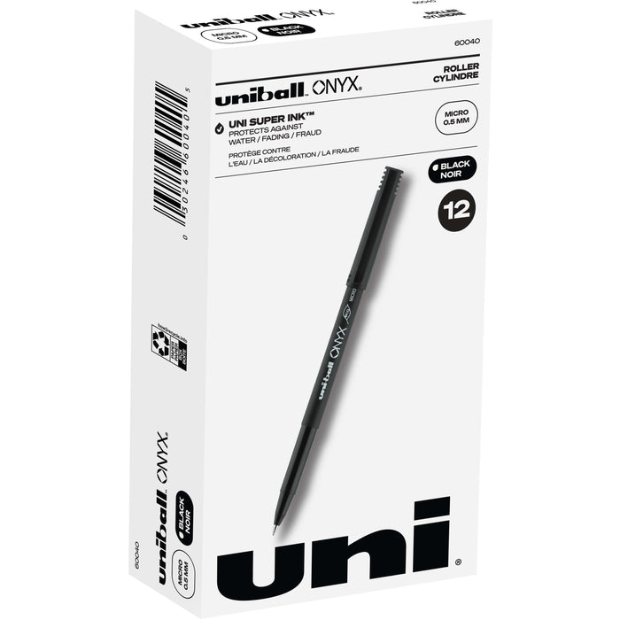 uniball Onyx Rollerball Pens