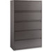 Lorell Fortress Series 42'' Lateral File - 5-Drawer